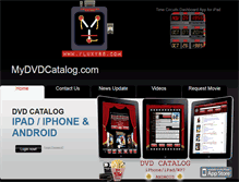 Tablet Screenshot of mydvdcatalog.com
